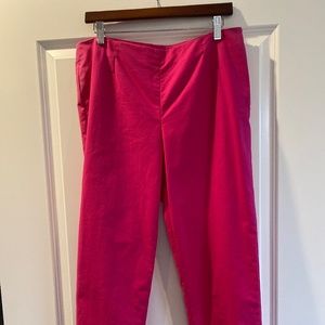 Lafayette 148 New York Cropped Bleecker Pants Sz 10